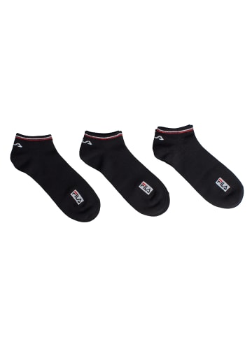 Fila 3er-Set: Socken in Black