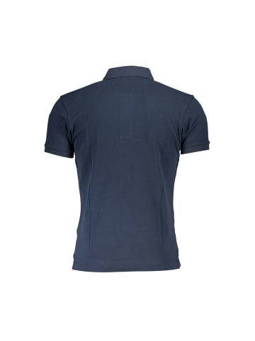 La Martina Blau Baumwolle Herren Polo Hemd