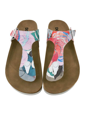 Dogo Lila Zehentrenner Sandalen - Hello 41 in Mehrfarbig