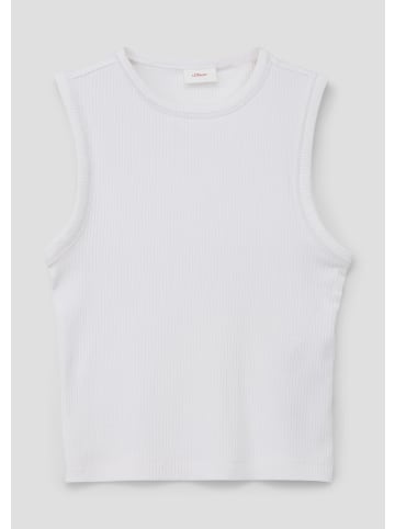 s.Oliver T-Shirt in 0100_weiß