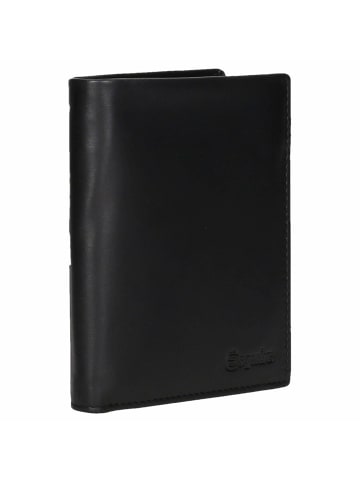 Esquire New Silk - Geldbörse 11cc 12 cm CARDSAFE in schwarz