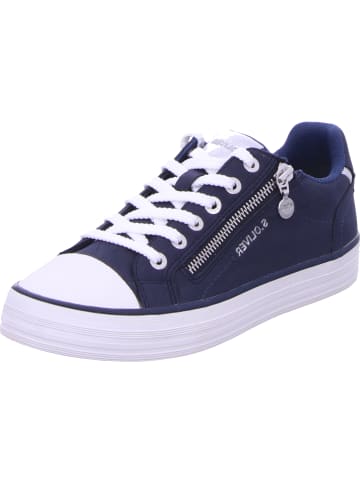 s.Oliver Schnürhalbschuh in blau