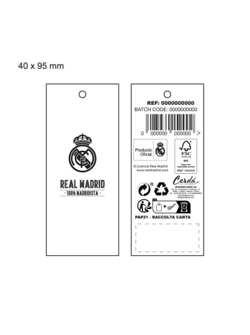 Real Madrid Badetuch 180x90cm Mikrofaser Handtuch