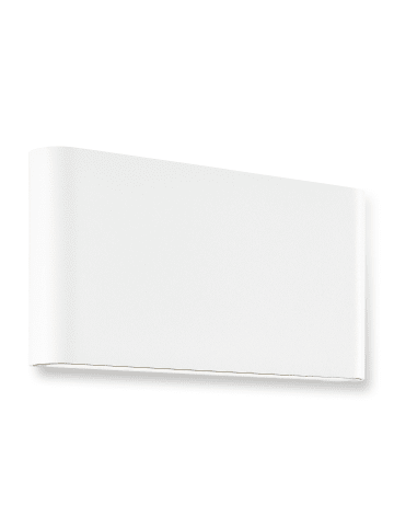 Brilliant Welbie LED Außenwandleuchte 17,5cm in weiß