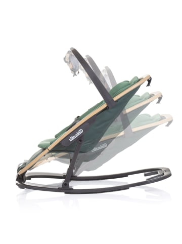 Chipolino Babywippe Senso Holzoptik in grün