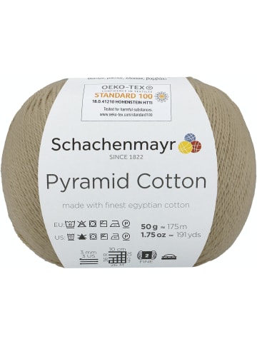 Schachenmayr since 1822 Handstrickgarne Pyramid Cotton, 50g in Beige