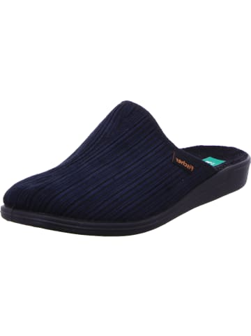 Fischer Markenschuh Pantoffel in blau