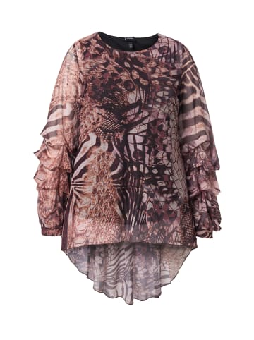Ulla Popken Langarmshirt in helles champagner
