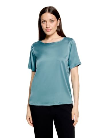 Betty Barclay Schlupfbluse mit Rundhalsausschnitt in rauchblau