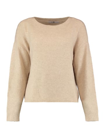 Hailys Regular Fit Strickpullover Langarm Sweater Ti44ne in Beige