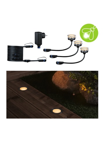 paulmann Outdoor Plug & Shine Floor Set 2200K insect friendly