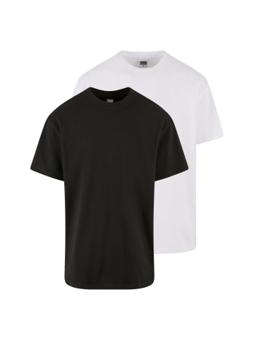Urban Classics Tall Tee in black+white