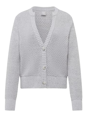 Rabe Strickjacke in Grau