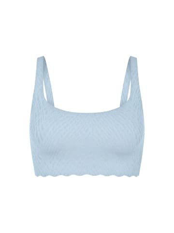 Sloggi Bustier Blue ZERO Feel Bliss in light blue