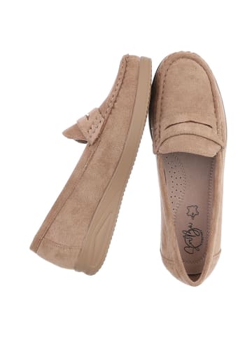 Ital-Design Halbschuh in Hellbraun