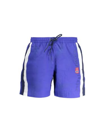 NORWAY 1963 Blaue Polyamid-Badehose