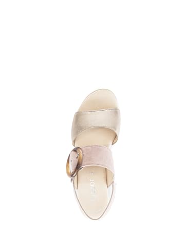 Gabor Fashion Keilsandalette in beige