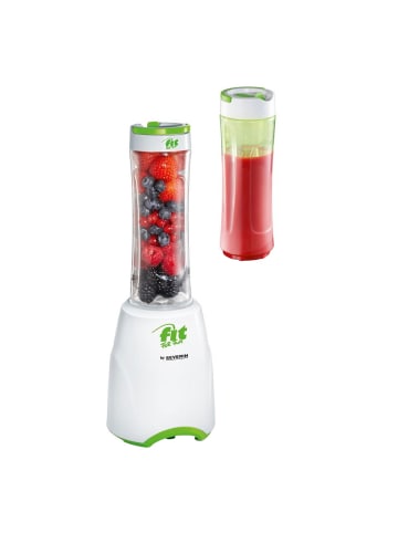 SEVERIN SM 3735 Smoothie Mix & Go 600 ml in Weiß