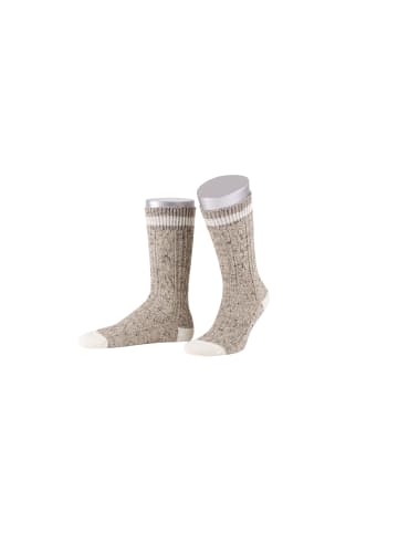 Lusana Schoppersocken L5698T in mittelbeigemeliert/natur (925)