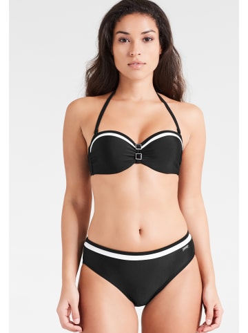 LASCANA Bügel-Bandeau-Bikini in schwarz