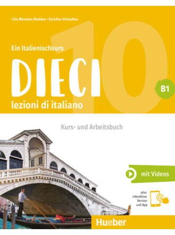 Hueber Buch - Dieci B1, m. 1 Buch, m. 1 Beilage