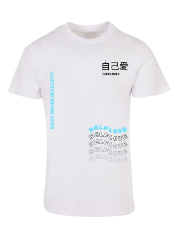 F4NT4STIC T-Shirt Self Love TEE UNISEX in weiß