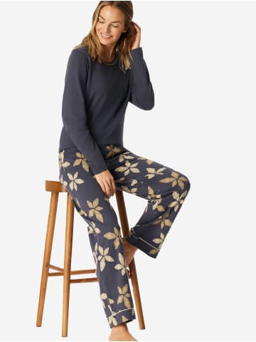 Schiesser Pyjama Comfort Nightwear in graphit