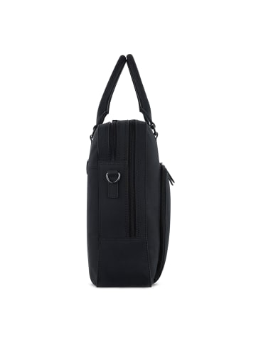 Bugatti Luca Aktentasche Leder 39 cm Laptopfach schwarz