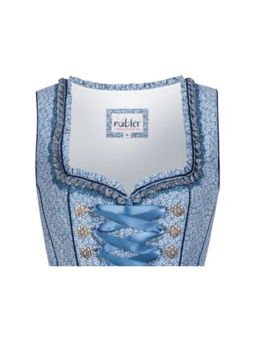 Nübler Mini-Dirndl Amanda in Blau