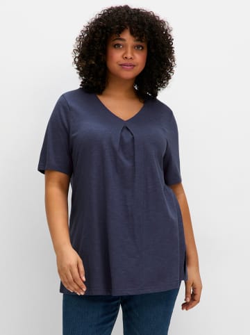 sheego T-Shirt in blaubeere