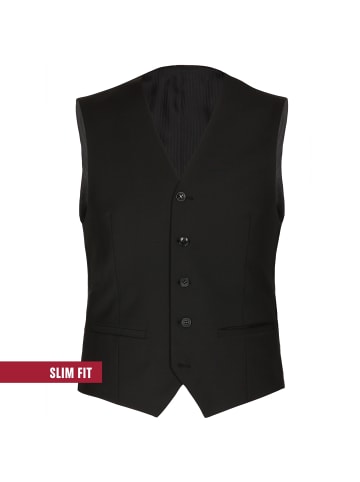 CARL GROSS CG - CLUB of GENTS N Weste/Waistcoat Carlton in Schwarz