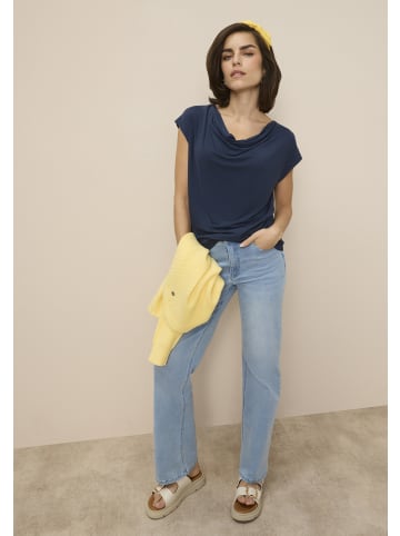 Tamaris Kurzarmshirt in navy