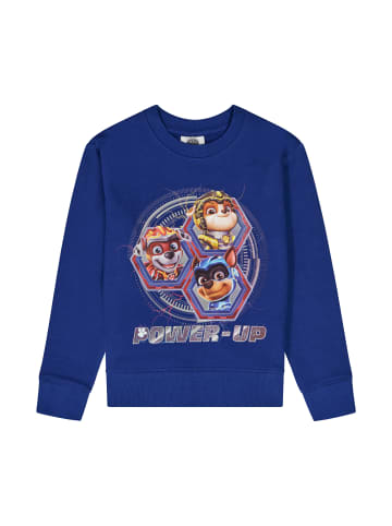 ONOMATO! Pullover Sweatshirt Paw Patrol Chase, Zuma und Rubbles in Blau