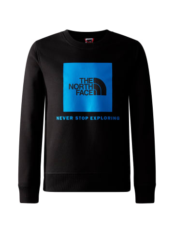 The North Face Sweatshirt Off Mountain Logowear in tnf black-optic blue