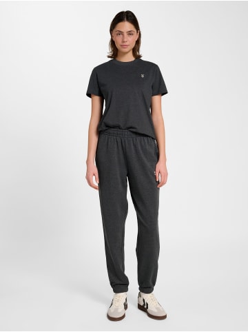 Hummel Verstellbare Taille Hose Hmlpulse Damen in DARK GREY MELANGE