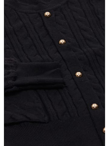 NAEMI Strickjacke in Schwarz