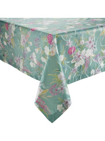 Erwin Müller Baumwollmischung Tischdecke in dunkelgrün