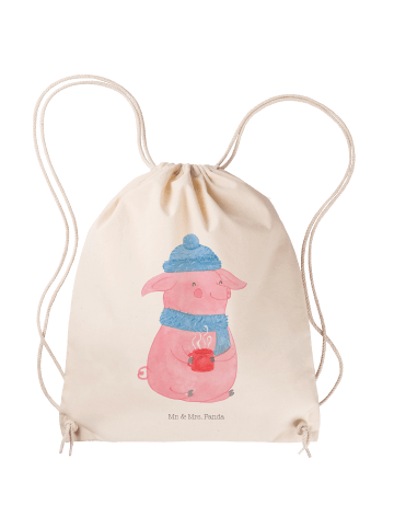 Mr. & Mrs. Panda wander rucksack Schweinchen Glühwein ohne Spruch in Creme