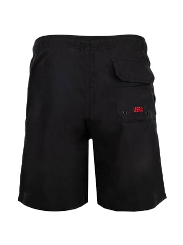 U.S. Polo Assn. Badeshorts in Schwarz
