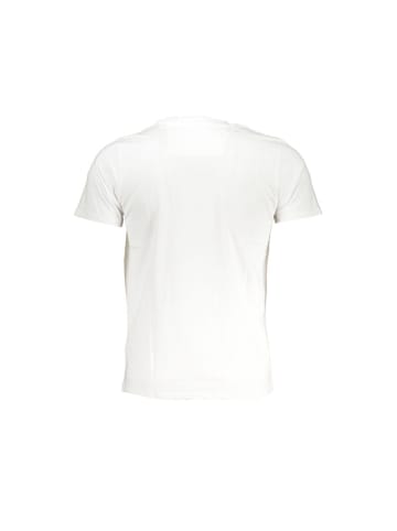 cavalli CLASS Weißes Baumwoll-T-Shirt