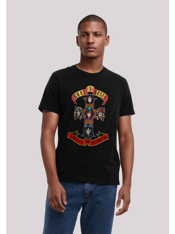 F4NT4STIC T-Shirt Guns 'n' Roses Appetite For Destruction in schwarz