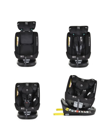 Moni Serengeti Isofix (40-150 cm) in schwarz