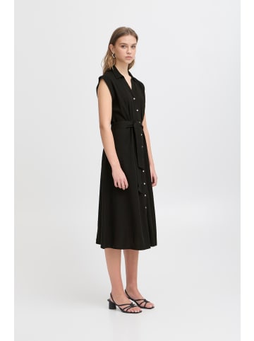ICHI Freizeitkleid IHLINNO Loose fit in Black