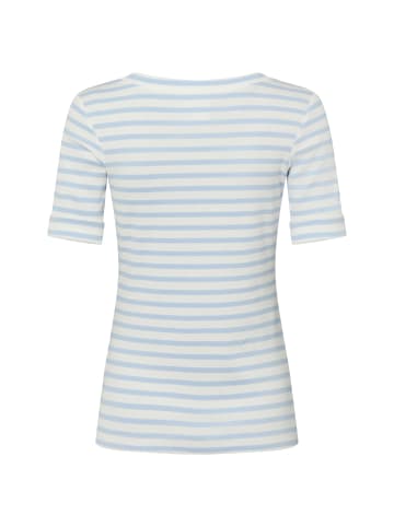 MARC CAIN SPORTS  Shirt in hellblau weiß