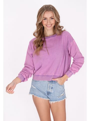 IZIA Women Sweatshirt in lavender