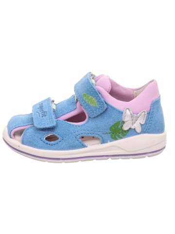 superfit Sandale BOOMERANG in Hellblau/Lila