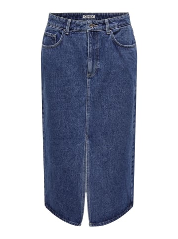 ONLY Jeansrock in Medium Blue Denim