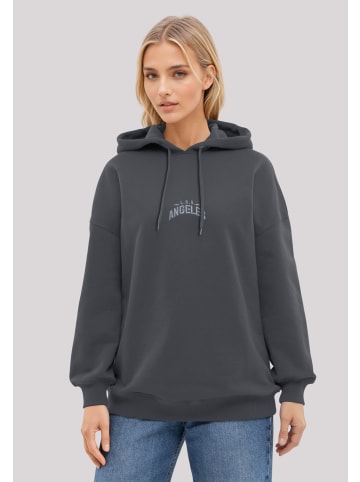 F4NT4STIC Hoodie Los Angeles Bestickt in off black