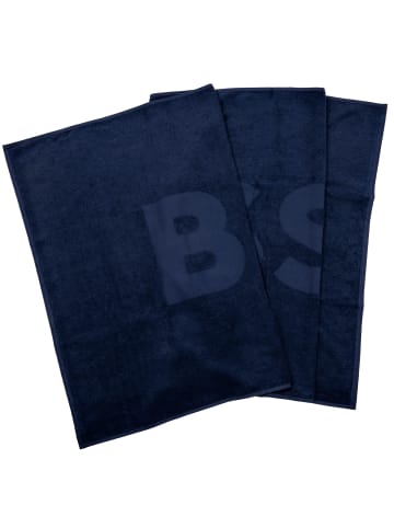 BOSS Saunatuch in Blau (Navy)