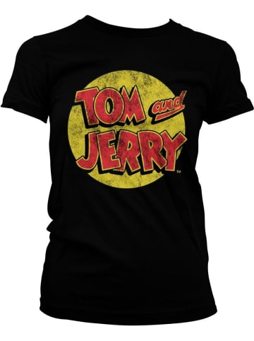 Tom & Jerry Shirt in Schwarz